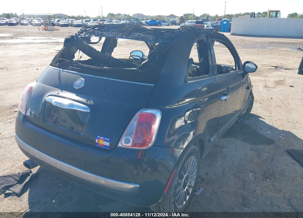 2012 FIAT 500C LOUNGE VIN: 3C3CFFER5CT370541