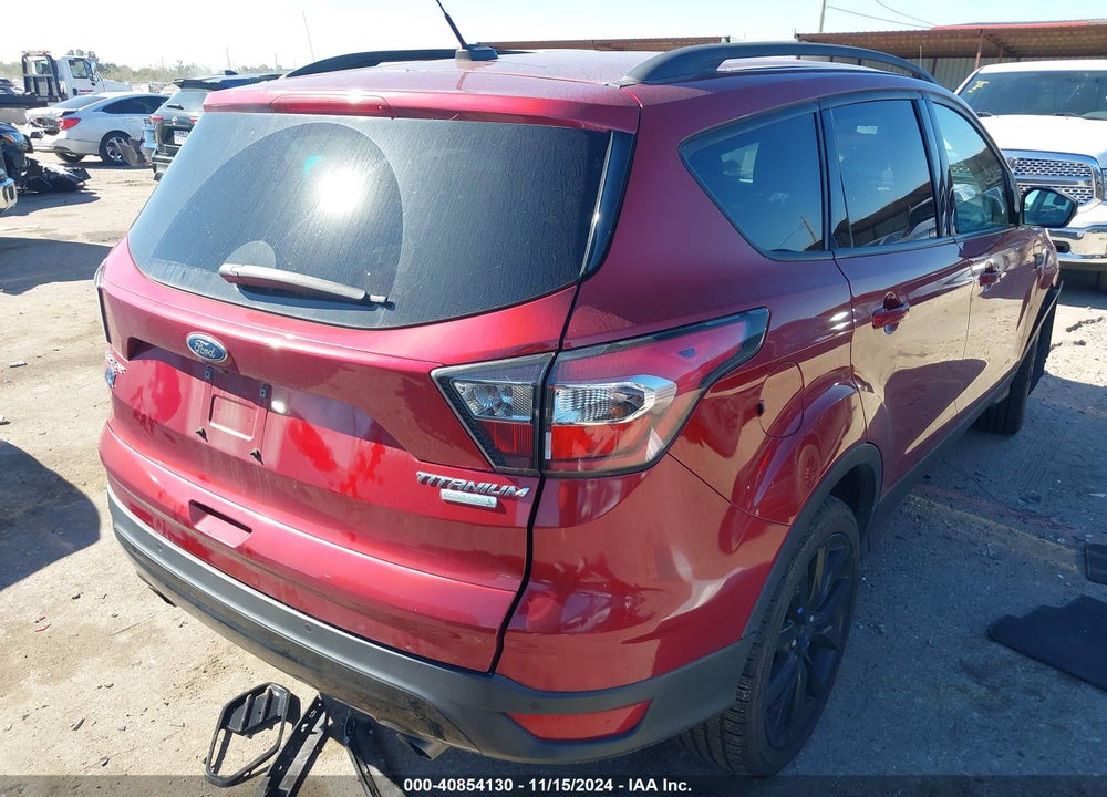 2017 FORD ESCAPE TITANIUM VIN: 1FMCU0J92HUA93229
