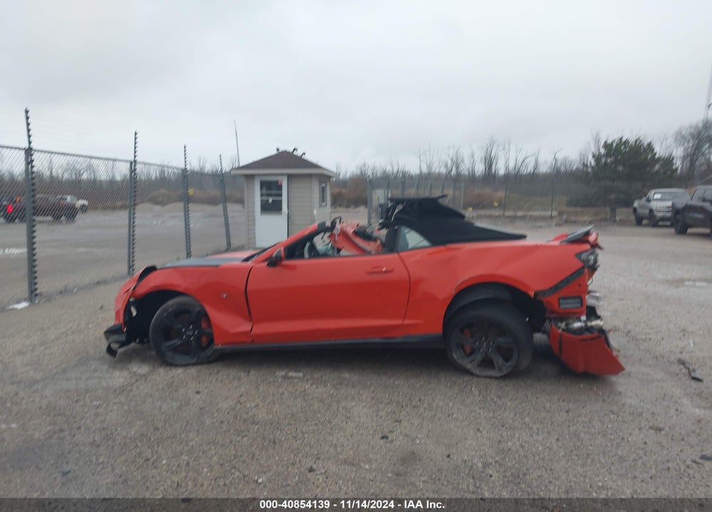 2021 CHEVROLET CAMARO RWD 2SS VIN: 1G1FH3D71M0104510