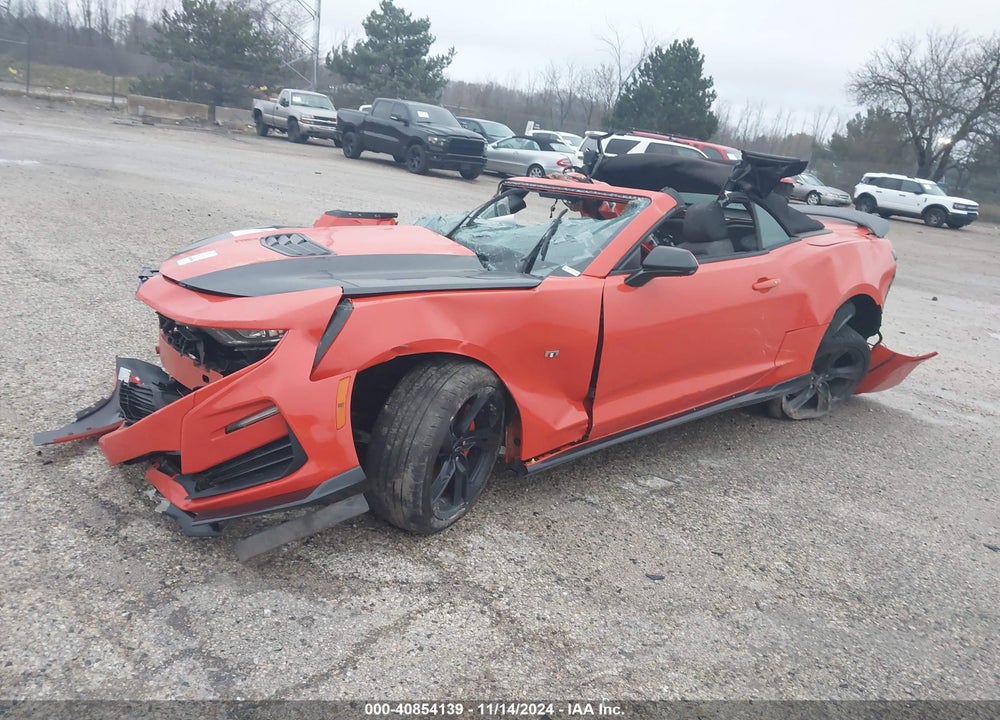 2021 CHEVROLET CAMARO RWD 2SS VIN: 1G1FH3D71M0104510