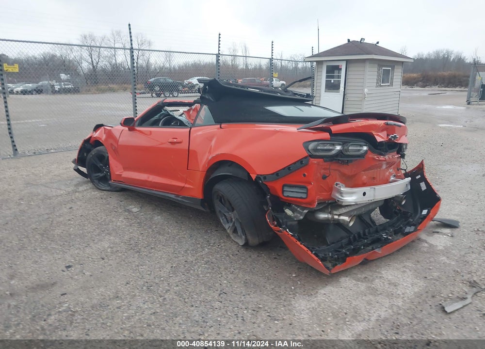 2021 CHEVROLET CAMARO RWD 2SS VIN: 1G1FH3D71M0104510