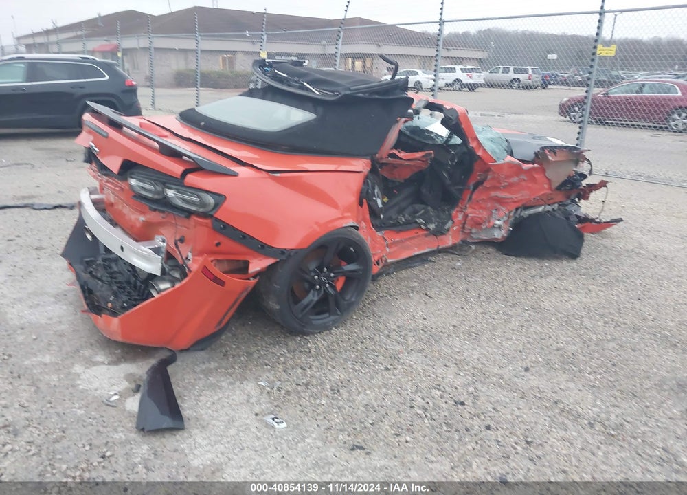 2021 CHEVROLET CAMARO RWD 2SS VIN: 1G1FH3D71M0104510