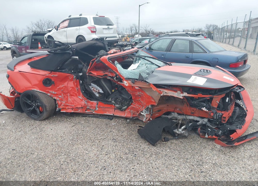 2021 CHEVROLET CAMARO RWD 2SS VIN: 1G1FH3D71M0104510