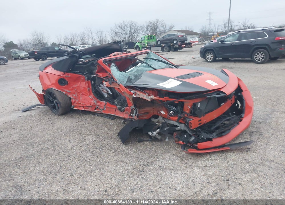 2021 CHEVROLET CAMARO RWD 2SS VIN: 1G1FH3D71M0104510