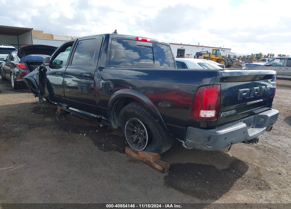 2017 RAM 1500 REBEL  4X2 5'7" BOX VIN: 1C6RR6YT7HS856188