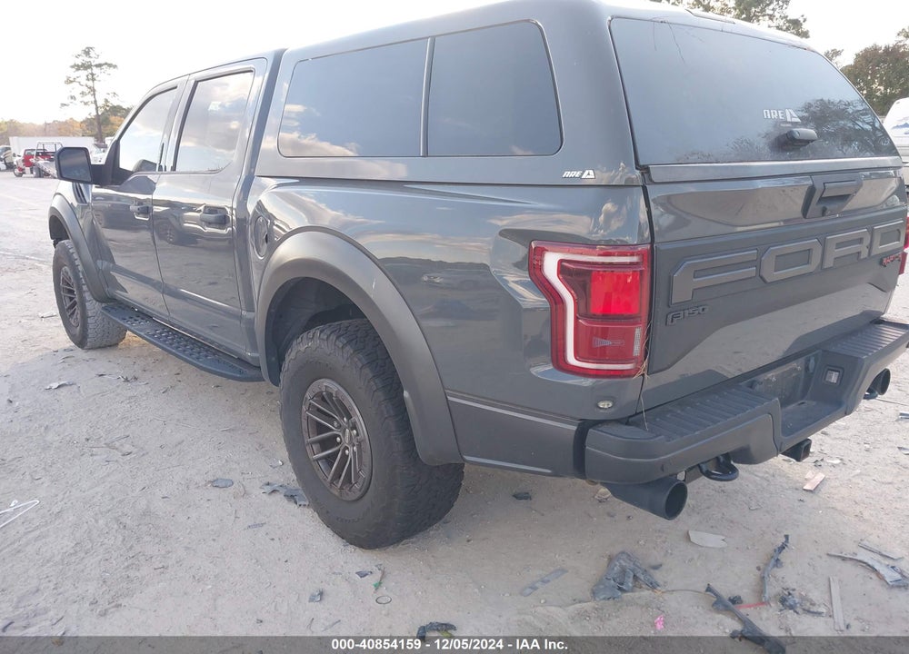 2020 FORD F-150 RAPTOR VIN: 1FTFW1RG1LFA07832