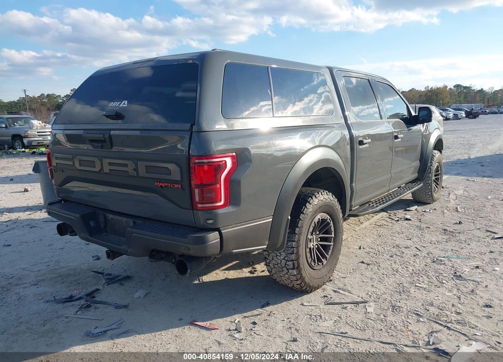 2020 FORD F-150 RAPTOR VIN: 1FTFW1RG1LFA07832