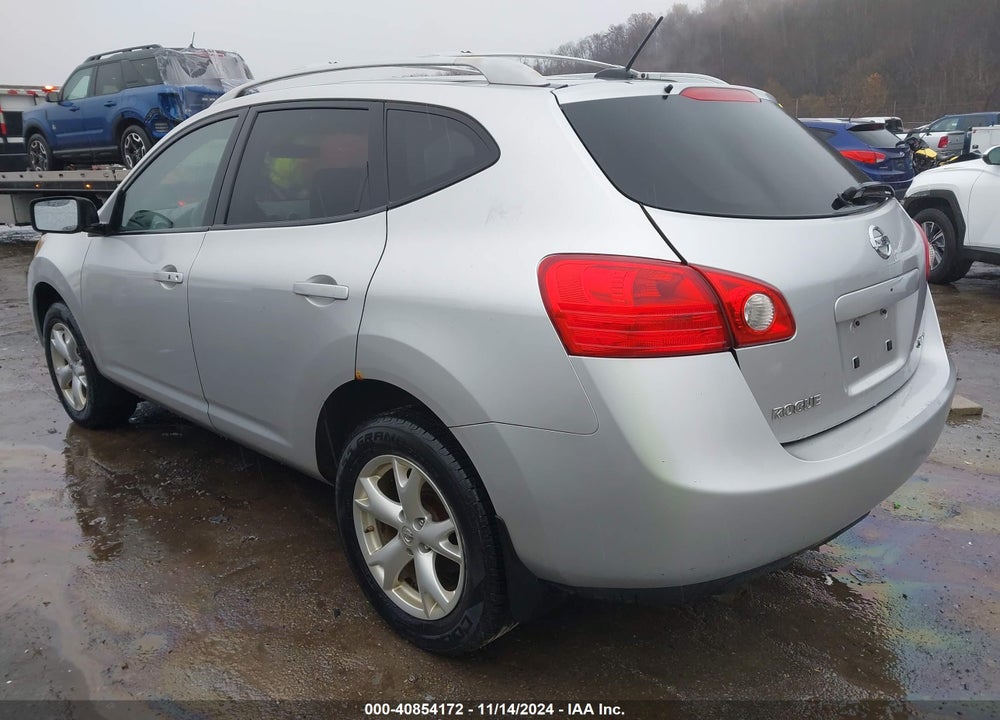 2008 NISSAN ROGUE SL VIN: JN8AS58V88W119472