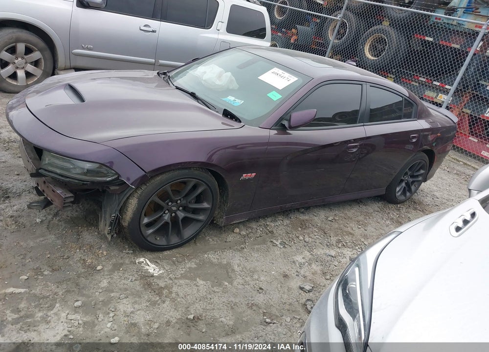 2020 DODGE CHARGER SCAT PACK RWD VIN: 2C3CDXGJ0LH176320