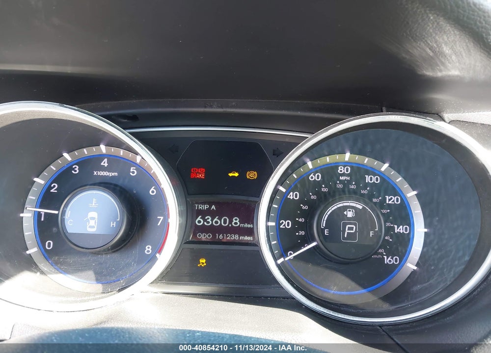 2011 HYUNDAI SONATA GLS VIN: 5NPEB4AC8BH092528