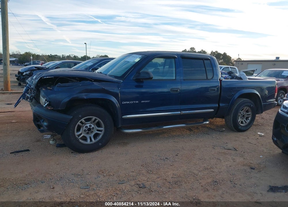 2002 DODGE DAKOTA SPORT VIN: 1B7HL38N02S529175