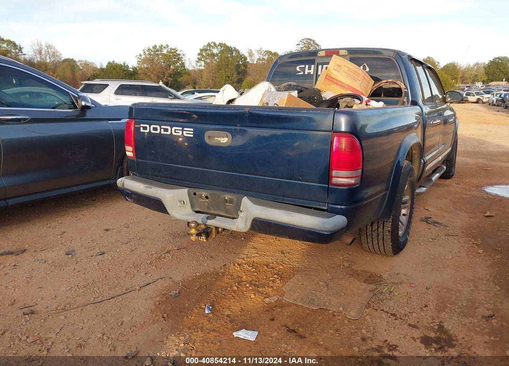 2002 DODGE DAKOTA SPORT VIN: 1B7HL38N02S529175