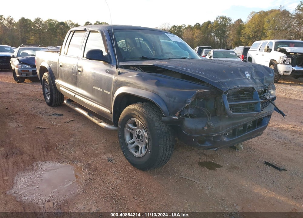 2002 DODGE DAKOTA SPORT VIN: 1B7HL38N02S529175