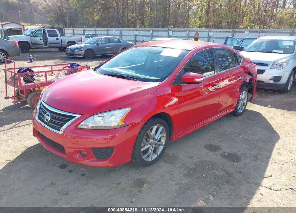 2015 NISSAN SENTRA SR VIN: 3N1AB7AP8FY257153