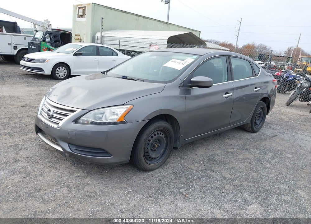 2015 NISSAN SENTRA S VIN: 3N1AB7AP9FY306957