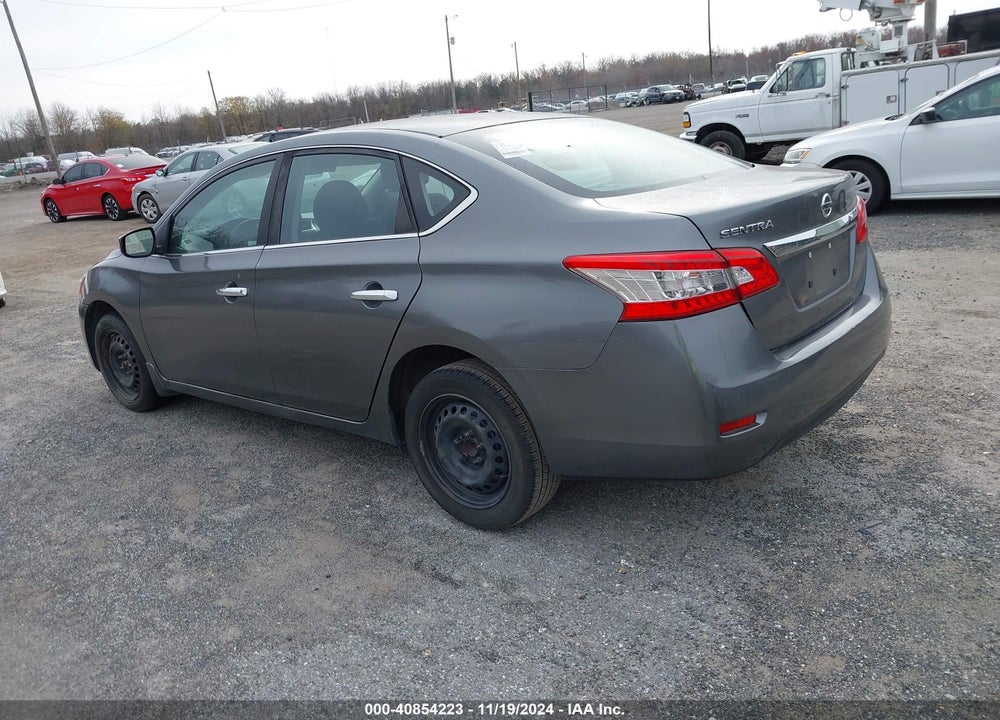2015 NISSAN SENTRA S VIN: 3N1AB7AP9FY306957