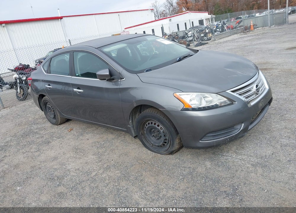 2015 NISSAN SENTRA S VIN: 3N1AB7AP9FY306957