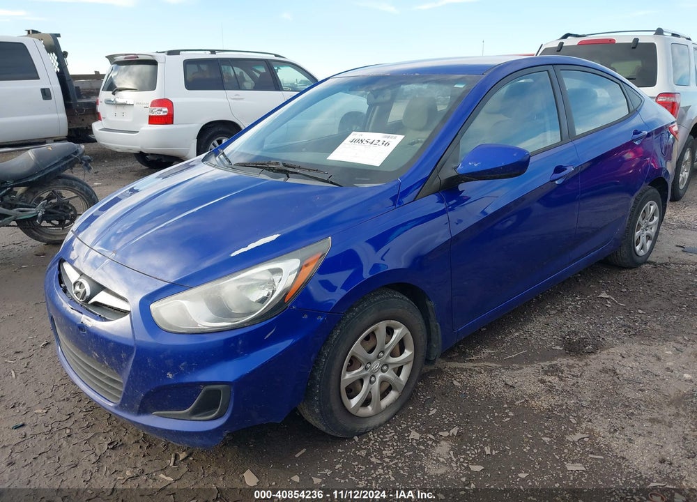 2013 HYUNDAI ACCENT GLS VIN: KMHCT4AE0DU336800