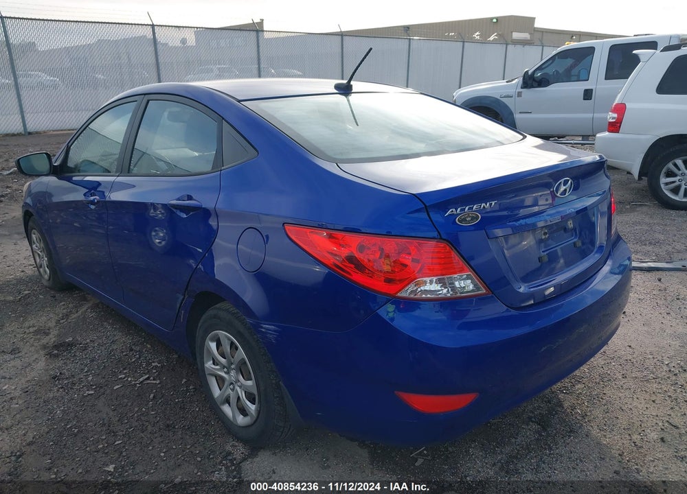 2013 HYUNDAI ACCENT GLS VIN: KMHCT4AE0DU336800