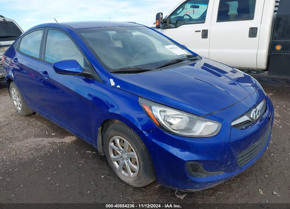 2013 HYUNDAI ACCENT GLS VIN: KMHCT4AE0DU336800