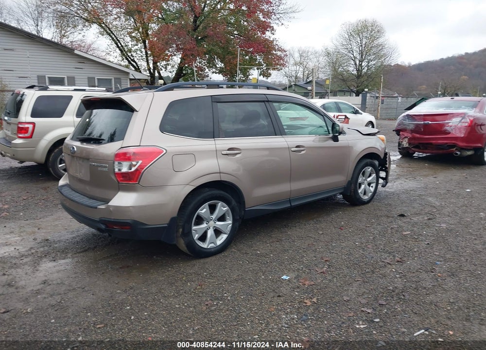 2015 SUBARU FORESTER 2.5I LIMITED VIN: JF2SJAHC0FH560865