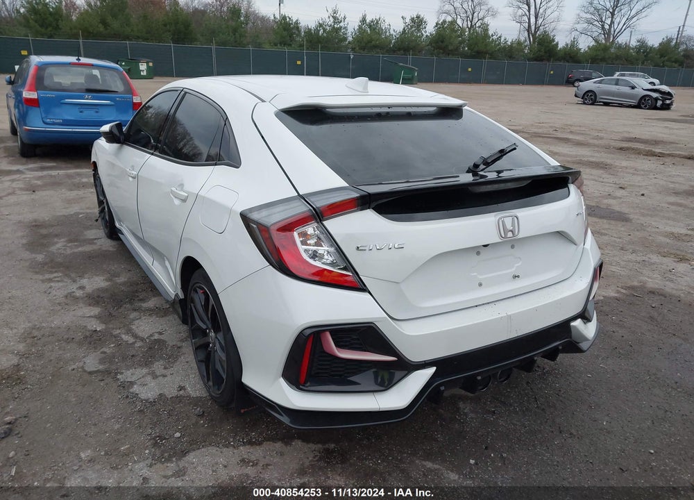 2021 HONDA CIVIC SPORT VIN: SHHFK7H47MU221895