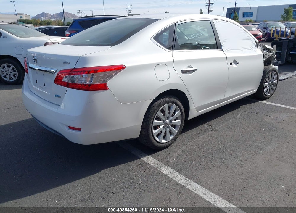2013 NISSAN SENTRA SV VIN: 3N1AB7AP4DL747647