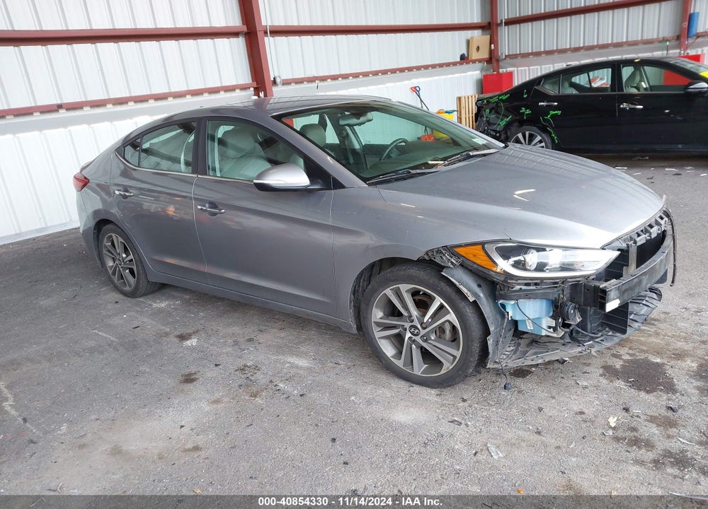 2017 HYUNDAI ELANTRA LIMITED VIN: 5NPD84LF4HH077597