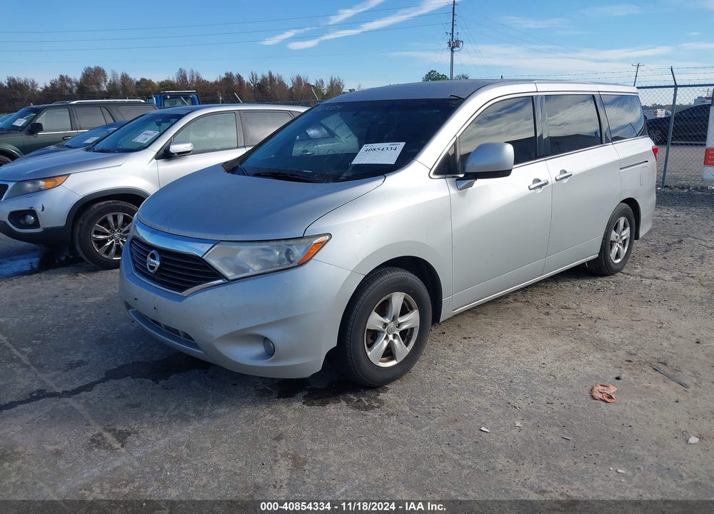 2013 NISSAN QUEST SV VIN: JN8AE2KP1D9067966