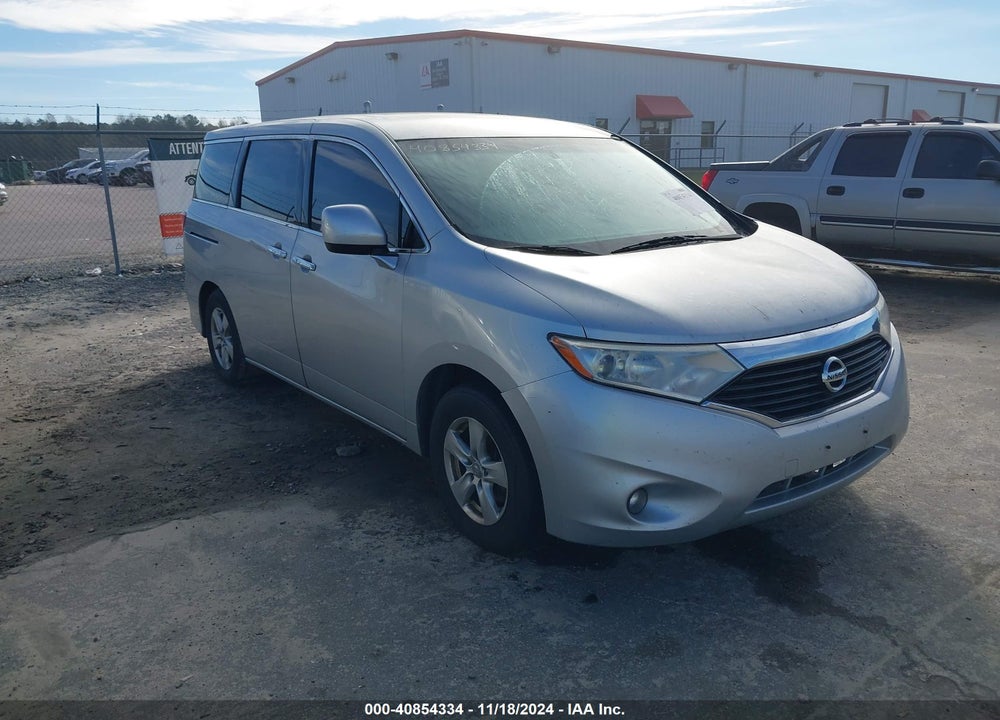 2013 NISSAN QUEST SV VIN: JN8AE2KP1D9067966