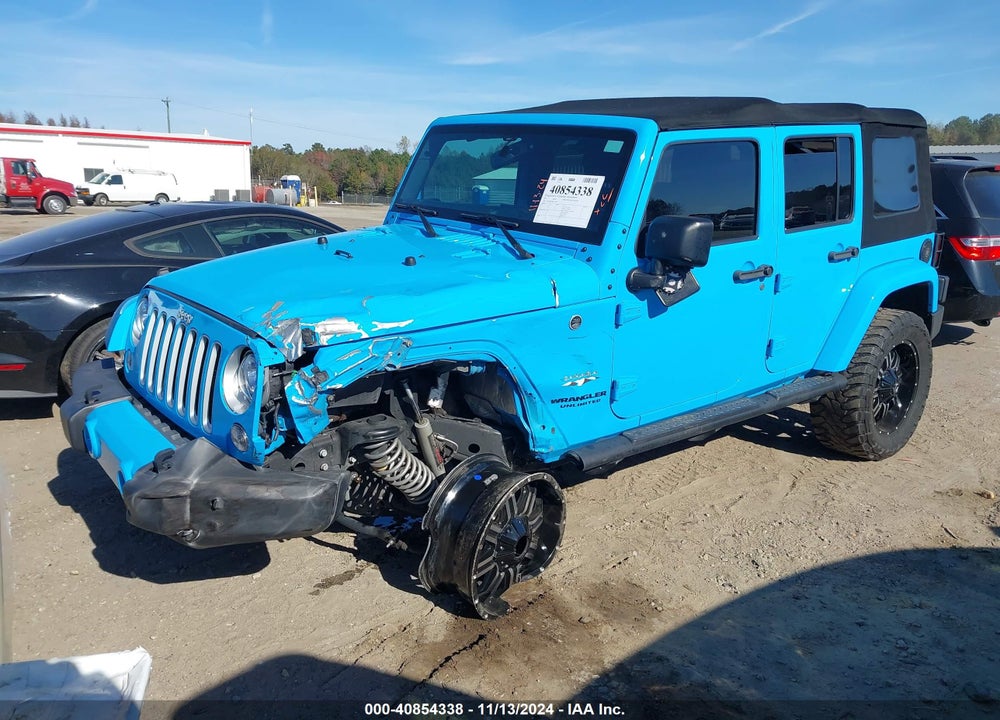 2017 JEEP WRANGLER UNLIMITED SAHARA 4X4 VIN: 1C4HJWEG8HL718107