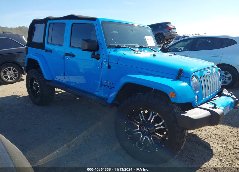 2017 JEEP WRANGLER UNLIMITED SAHARA 4X4 VIN: 1C4HJWEG8HL718107