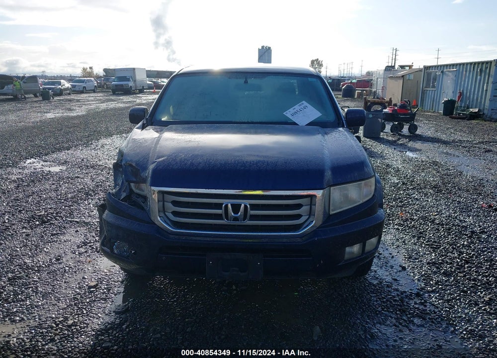 2014 HONDA RIDGELINE RTS VIN: 5FPYK1F48EB004729