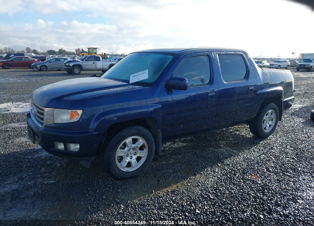 2014 HONDA RIDGELINE RTS VIN: 5FPYK1F48EB004729