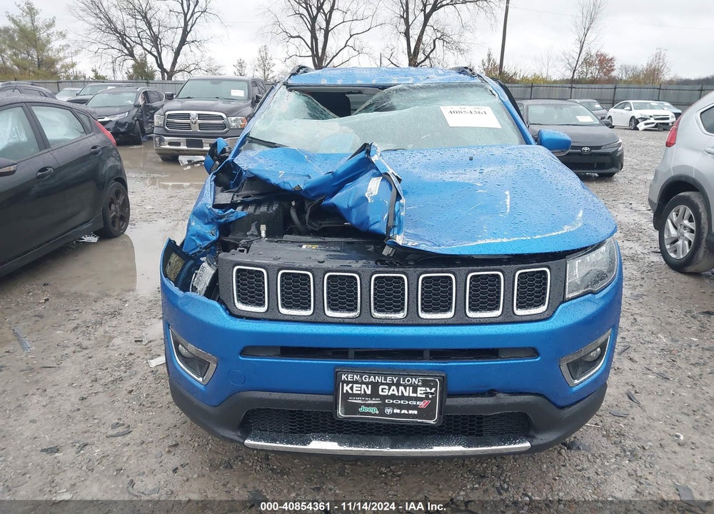 2017 JEEP NEW COMPASS LIMITED 4X4 VIN: 3C4NJDCB8HT635506