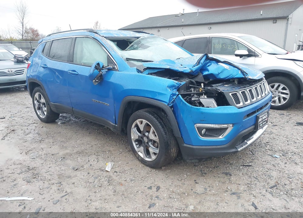2017 JEEP NEW COMPASS LIMITED 4X4 VIN: 3C4NJDCB8HT635506