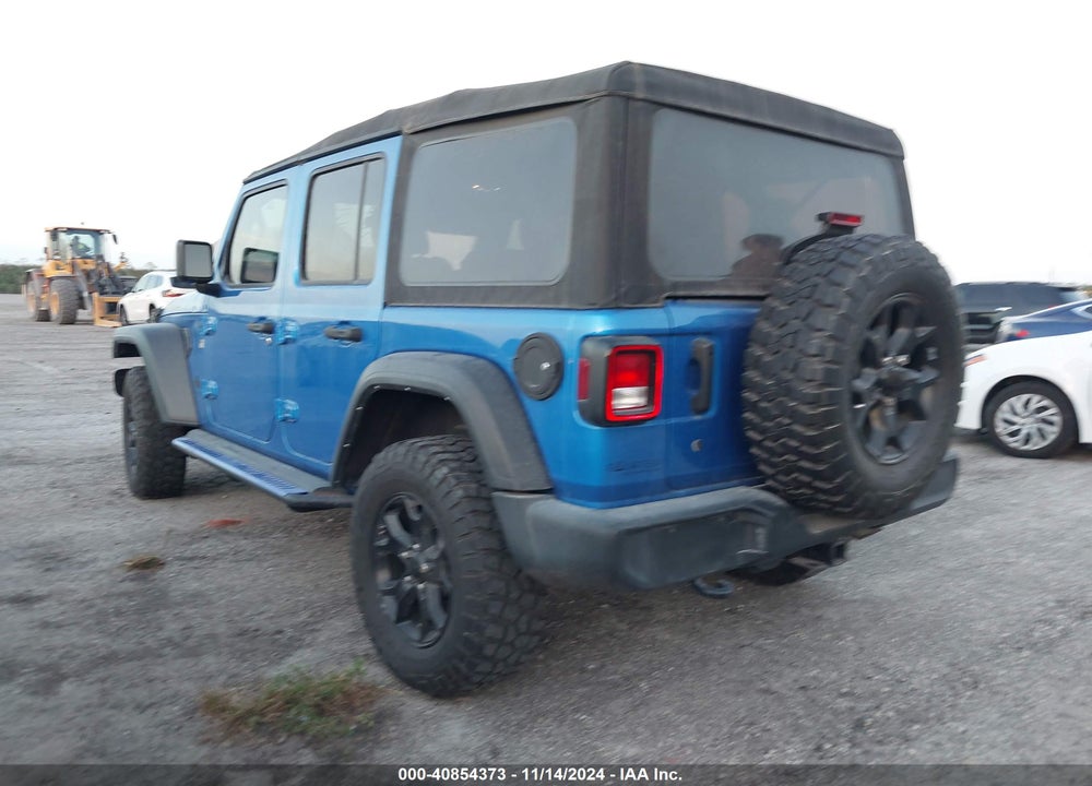2021 JEEP WRANGLER UNLIMITED WILLYS SPORT 4X4 VIN: 1C4HJXDG7MW856947