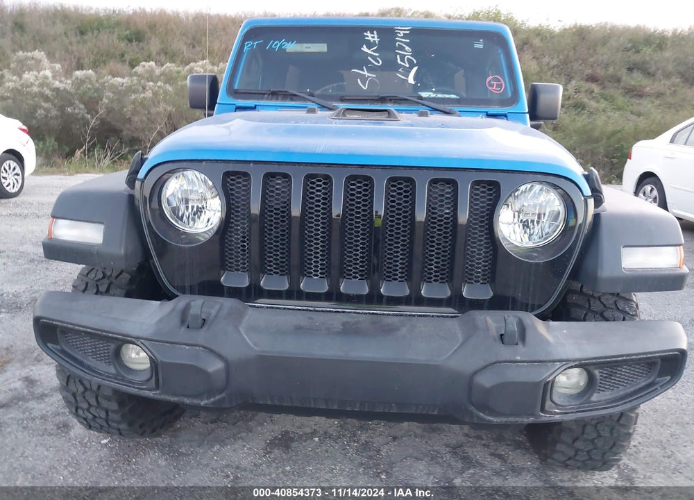 2021 JEEP WRANGLER UNLIMITED WILLYS SPORT 4X4 VIN: 1C4HJXDG7MW856947