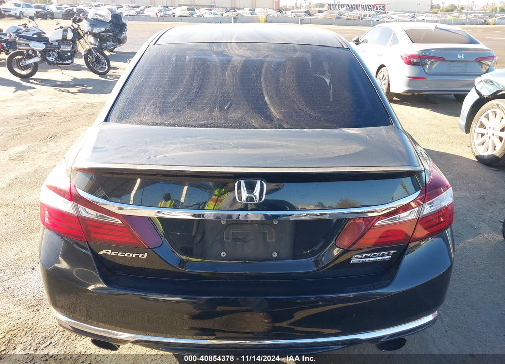 2017 HONDA ACCORD SPORT SE VIN: 1HGCR2F13HA140078