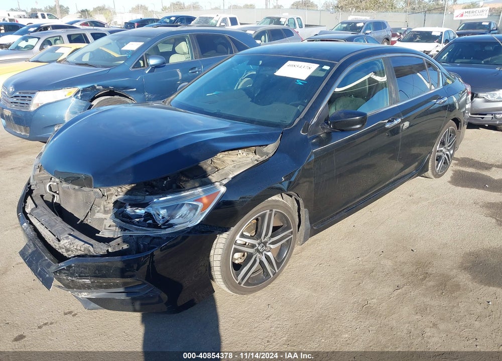 2017 HONDA ACCORD SPORT SE VIN: 1HGCR2F13HA140078