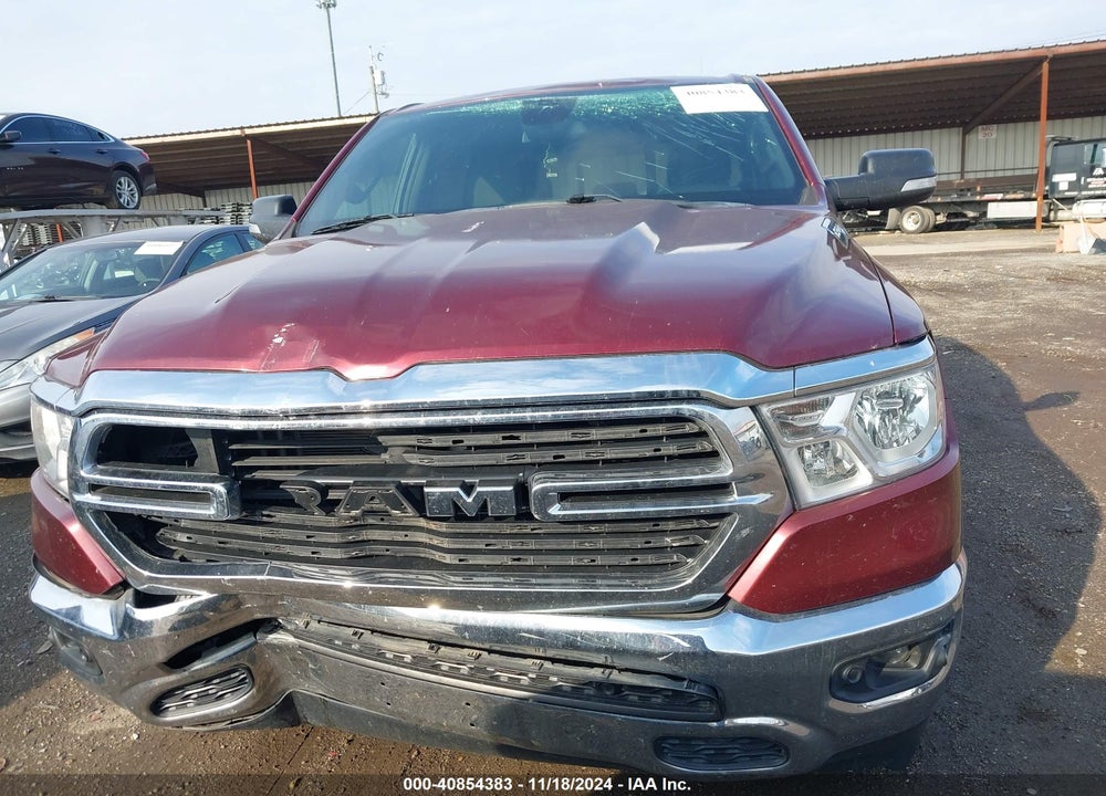 2019 RAM 1500 BIG HORN/LONE STAR 4X4 6'4 BOX VIN: 1C6RRFMG2KN856050