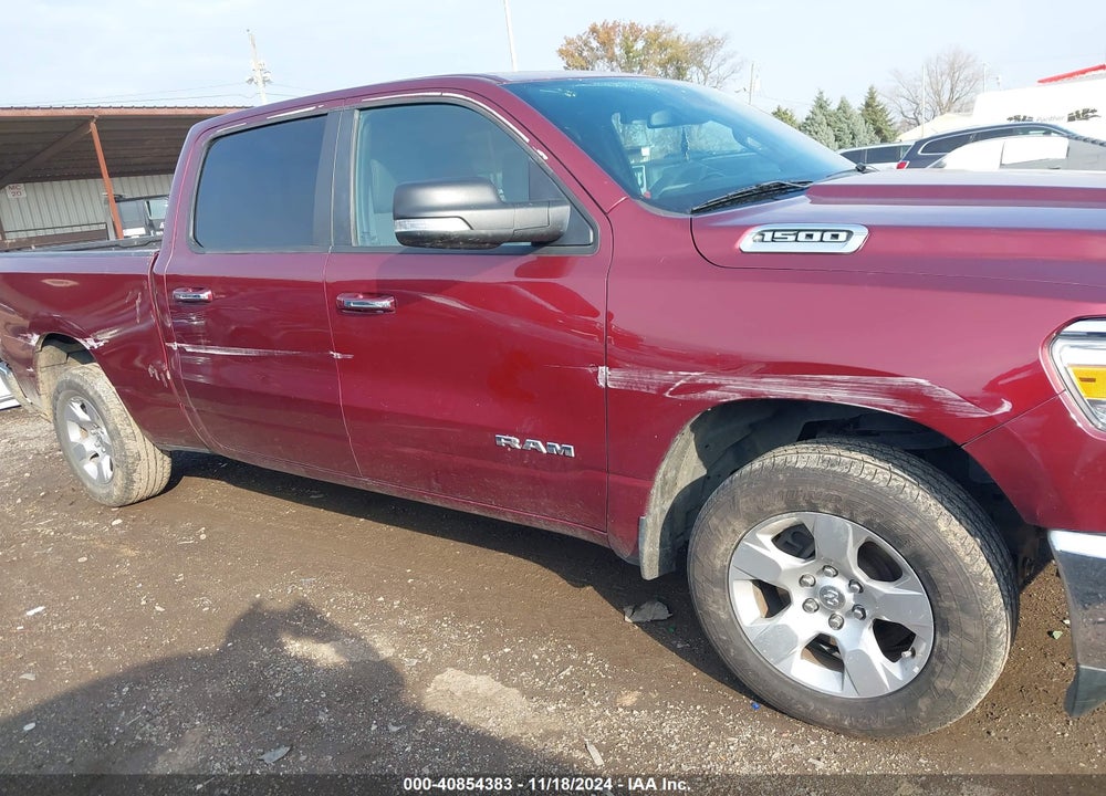 2019 RAM 1500 BIG HORN/LONE STAR 4X4 6'4 BOX VIN: 1C6RRFMG2KN856050