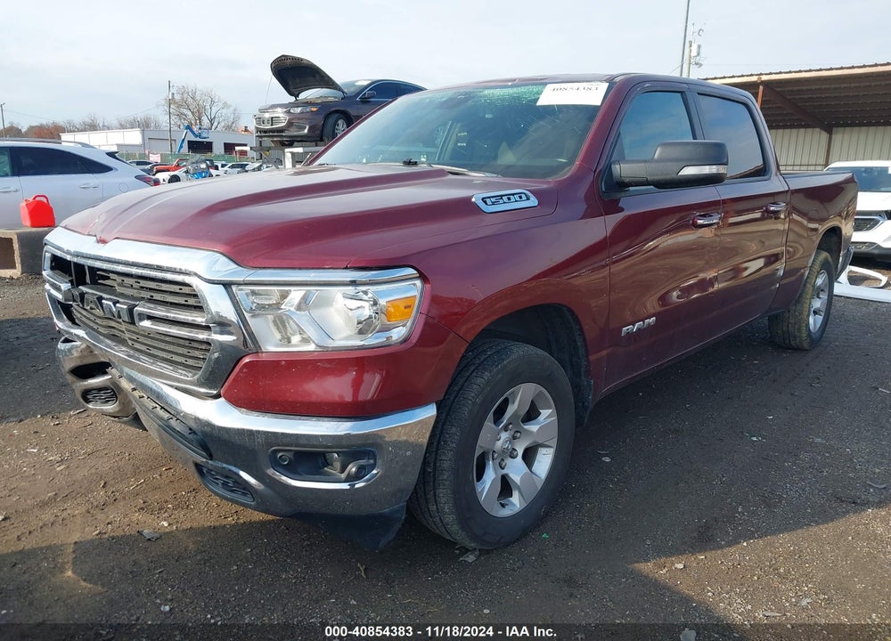 2019 RAM 1500 BIG HORN/LONE STAR 4X4 6'4 BOX VIN: 1C6RRFMG2KN856050