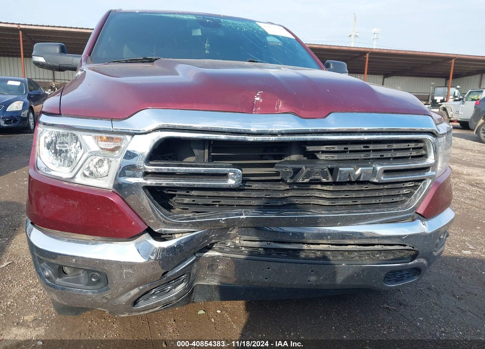 2019 RAM 1500 BIG HORN/LONE STAR 4X4 6'4 BOX VIN: 1C6RRFMG2KN856050