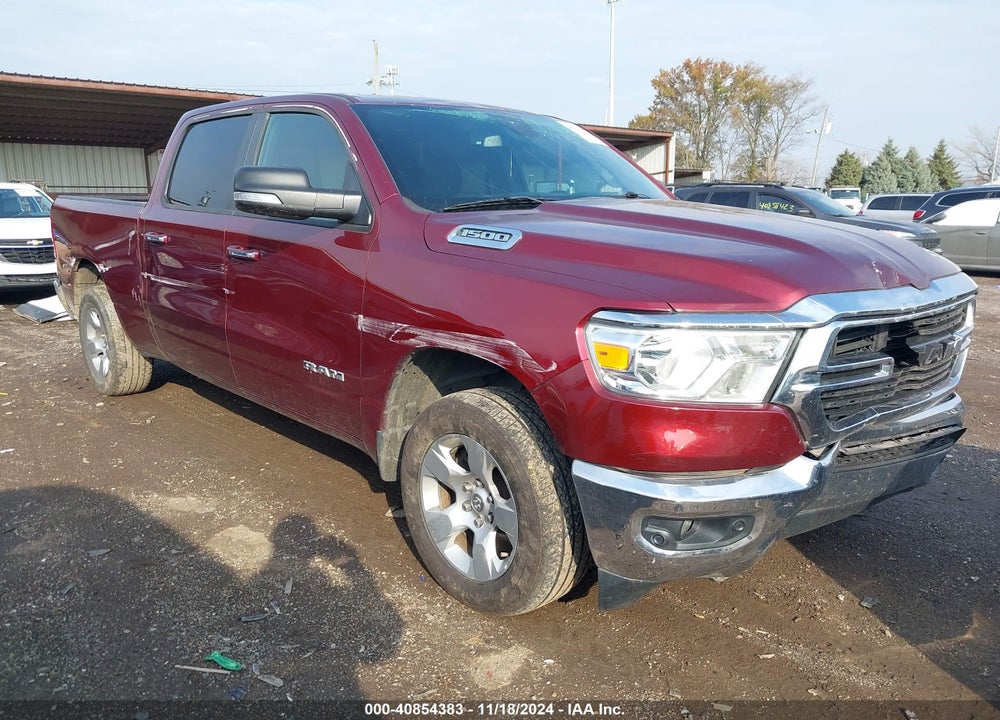 2019 RAM 1500 BIG HORN/LONE STAR 4X4 6'4 BOX VIN: 1C6RRFMG2KN856050