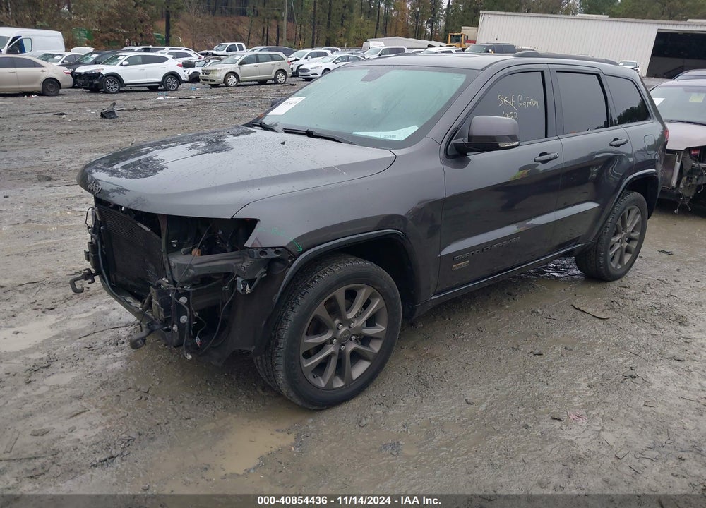 2016 JEEP GRAND CHEROKEE LIMITED 75TH ANNIVERSARY VIN: 1C4RJFBG9GC429048