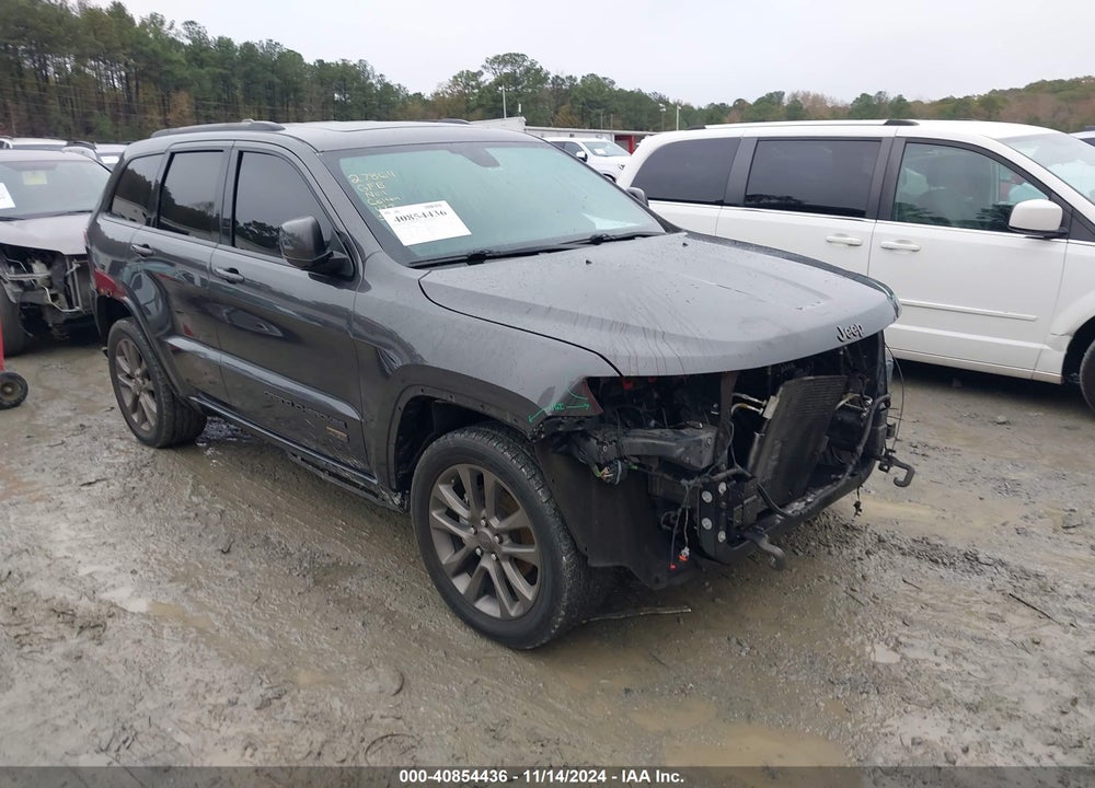 2016 JEEP GRAND CHEROKEE LIMITED 75TH ANNIVERSARY VIN: 1C4RJFBG9GC429048