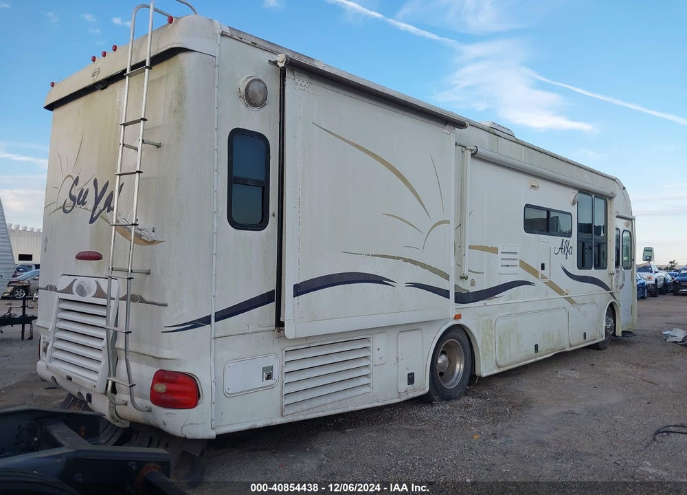 2003 FREIGHTLINER CHASSIS X LINE MOTOR HOME VIN: 4UZAAHAK23CM32782