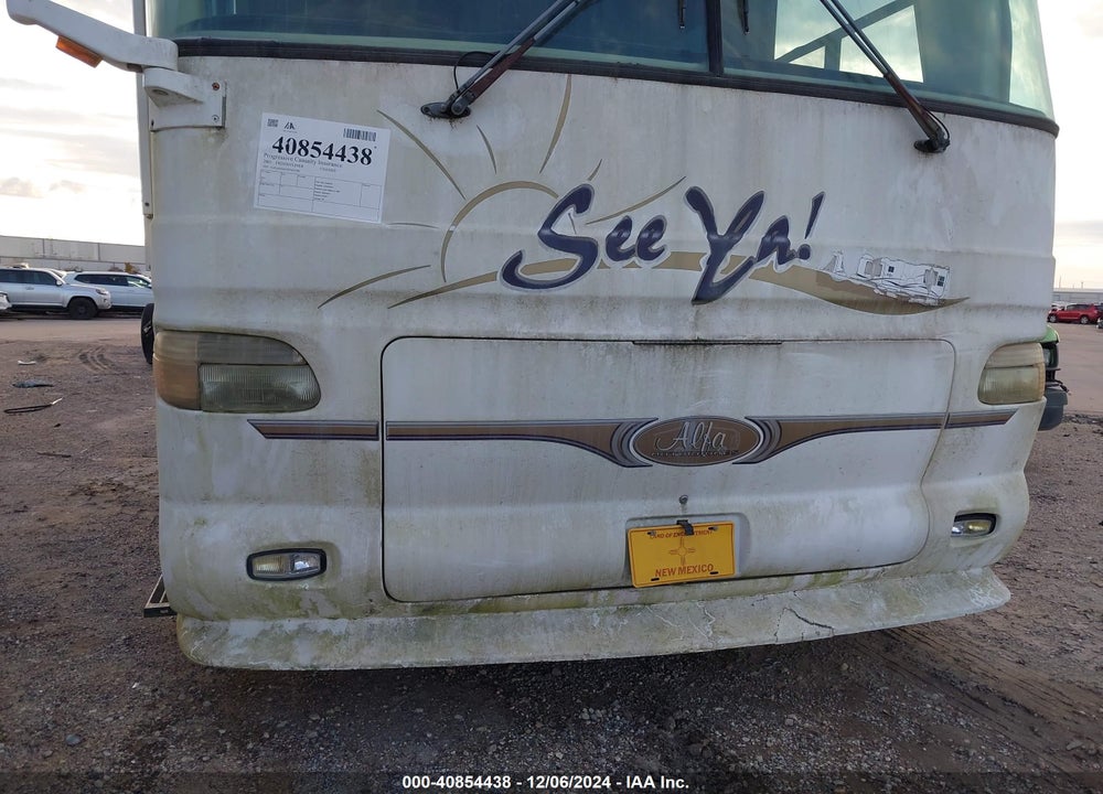 2003 FREIGHTLINER CHASSIS X LINE MOTOR HOME VIN: 4UZAAHAK23CM32782
