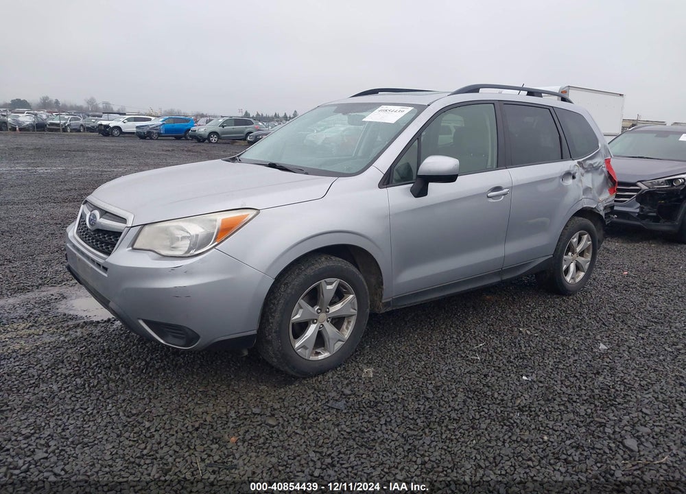 2015 SUBARU FORESTER 2.5I PREMIUM VIN: JF2SJADC9FH453643